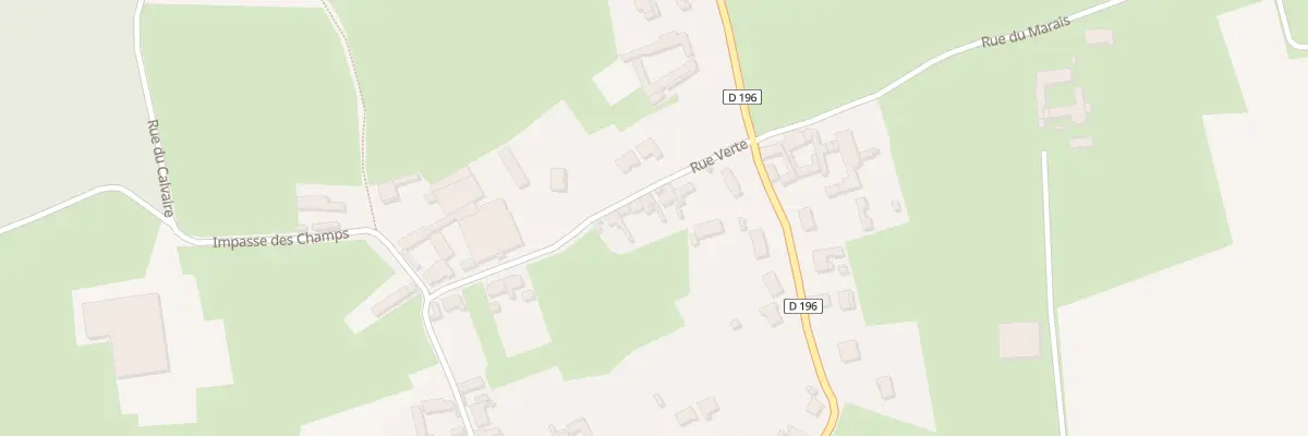 Plan du 75 Rue Verte à Roquetoire