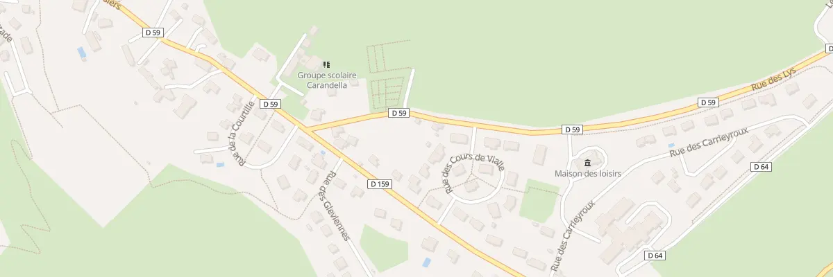 Plan du 2 Rue des Lys à Crandelles