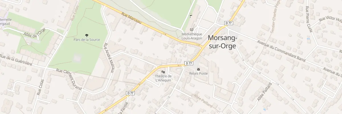 Plan du 30 Rue Jean Raynal à Morsang-sur-Orge