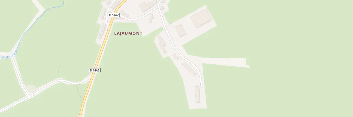 Plan du 10 Lageaumont à Lussat