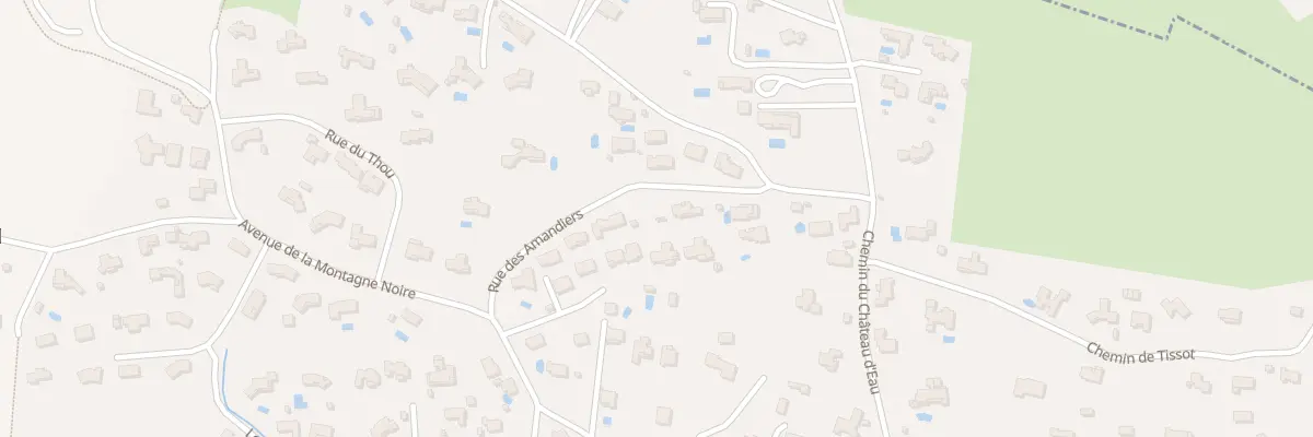 Plan du 87 Rue des Amandiers à Villemoustaussou