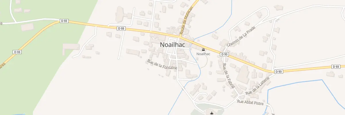 Plan du 10 Pl Paul Granaud à Noailhac