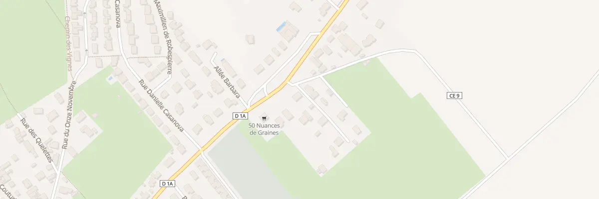 Plan du 490 Rue Roger Salengro à Camon