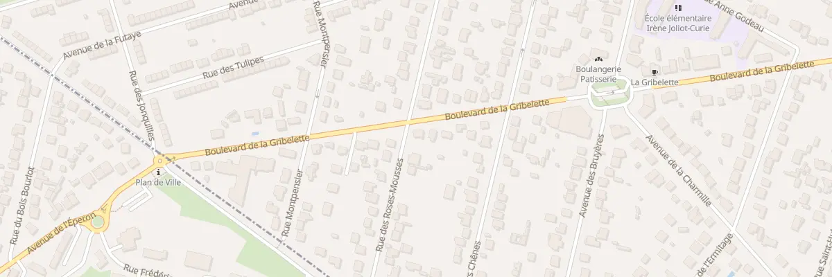 Plan du 24 Bd de la Gribelette à Morsang-sur-Orge