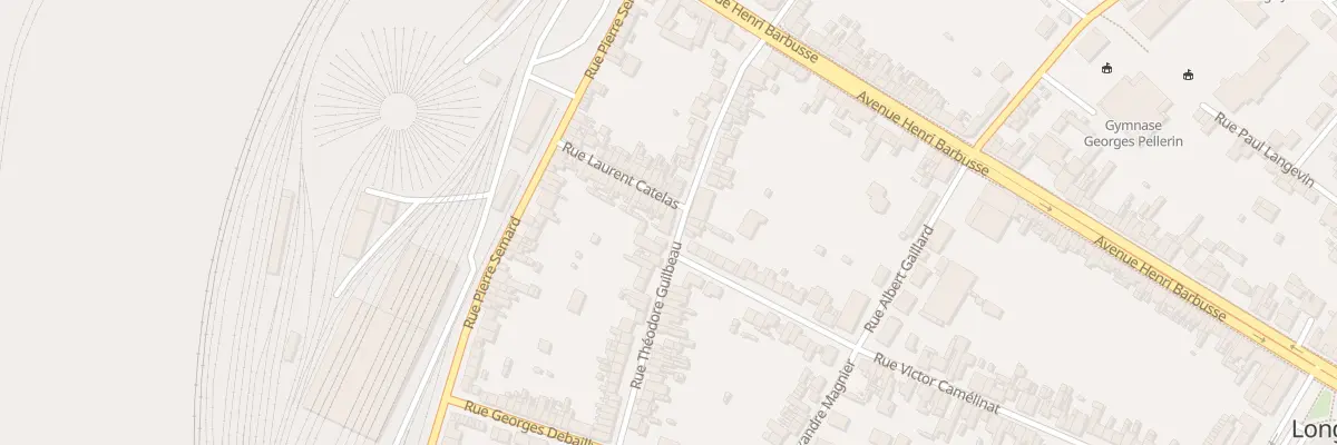 Plan du 14 Rue Theodore Guilbeau à Longueau