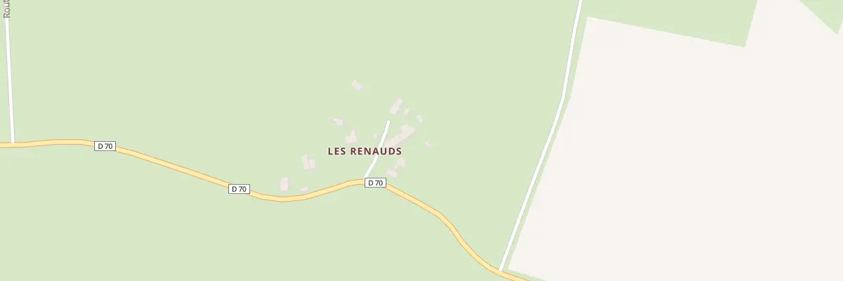 Plan du 117 Les Renauds à Marçais