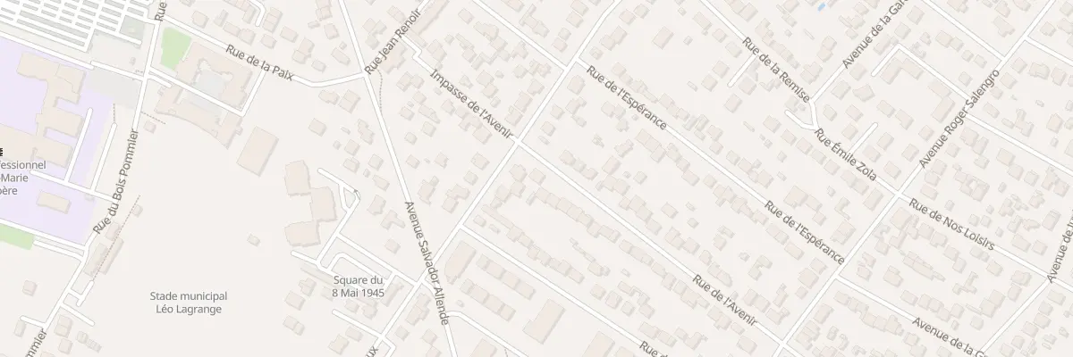 Plan du 2B Rue de l’Avenir à Morsang-sur-Orge