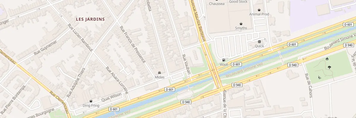 Plan du 102 Rue Vauban Saint Pol à Dunkerque