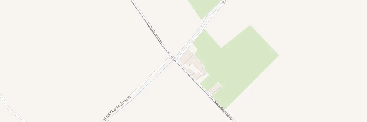 Plan du 4 Voie Romaine à Steene