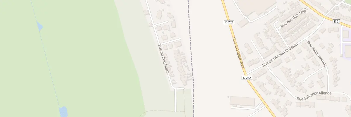 Plan du 7 Rue du Coq Hardi à Armbouts-Cappel