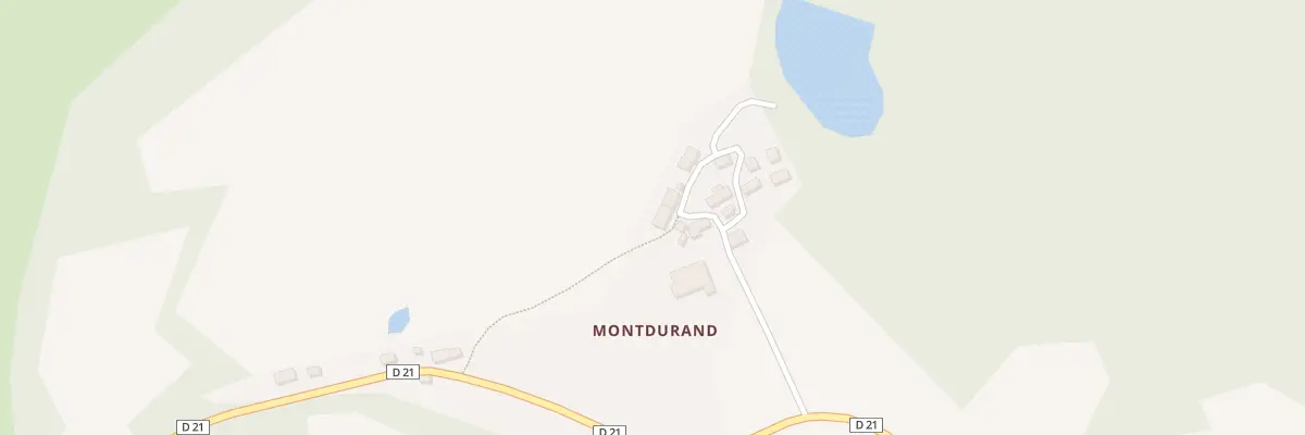 Plan du 9 Montdurand à Saint-Agnant-près-Crocq