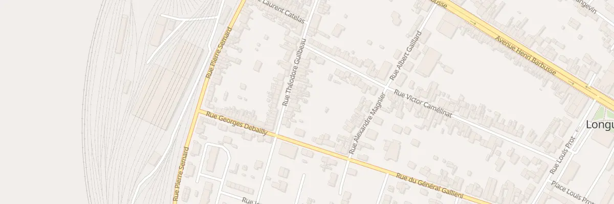 Plan du 49 Rue Theodore Guilbeau à Longueau