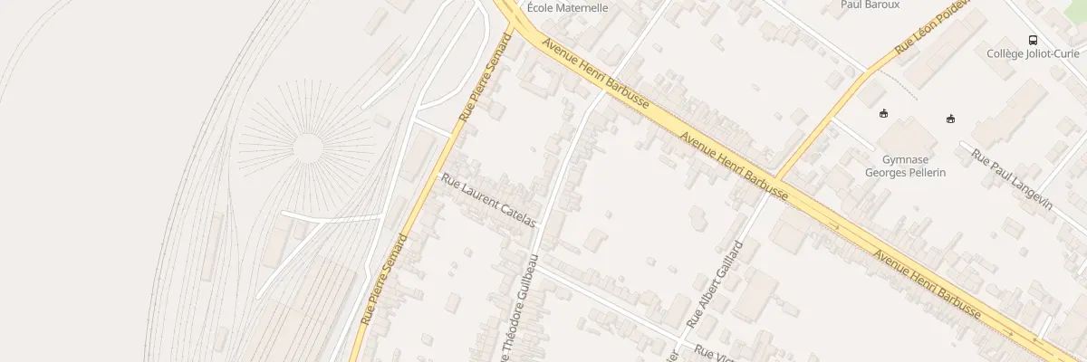 Plan du 8 Rue Theodore Guilbeau à Longueau