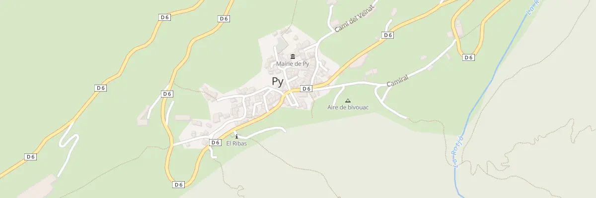 Plan du 1 Cae d’En Faure à Py