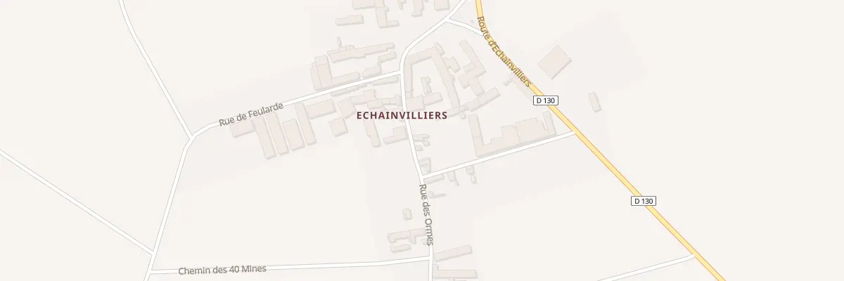 Plan du 5180 Echainvilliers à Aulnay-la-Rivière