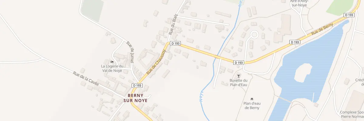 Plan du 3 Rue de Chaussoy à Ailly-sur-Noye