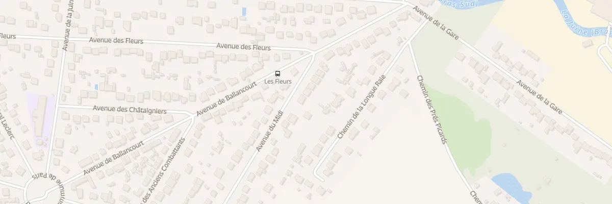 Plan du 7 Av du Midi à Itteville