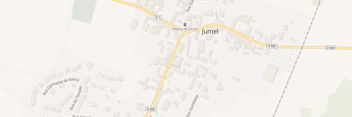 Plan du 5 Rue Paul Bert à Jumel