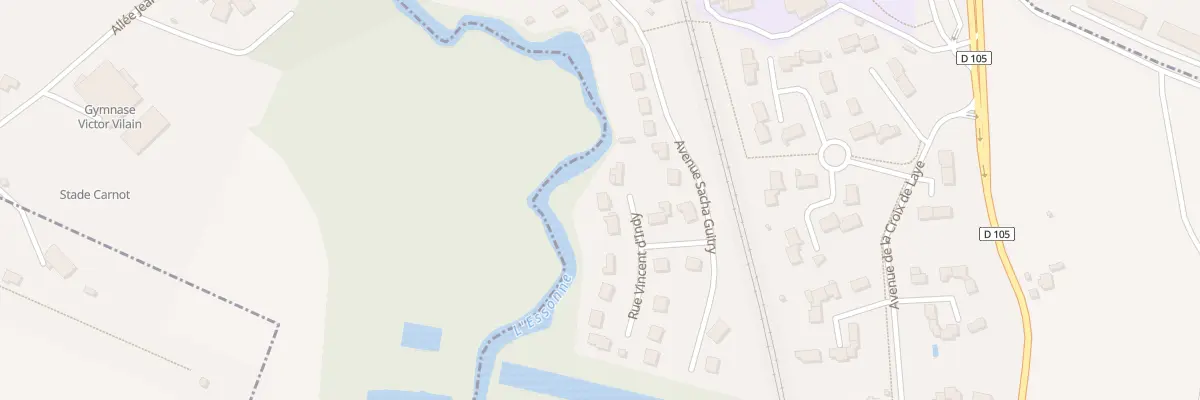 Plan du 4 Rue Vincent d’Indy à Guigneville-sur-Essonne