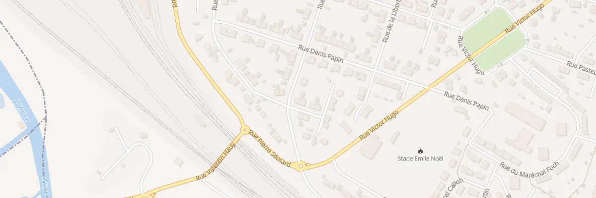 Plan du 144 Rue de la République à Longueau