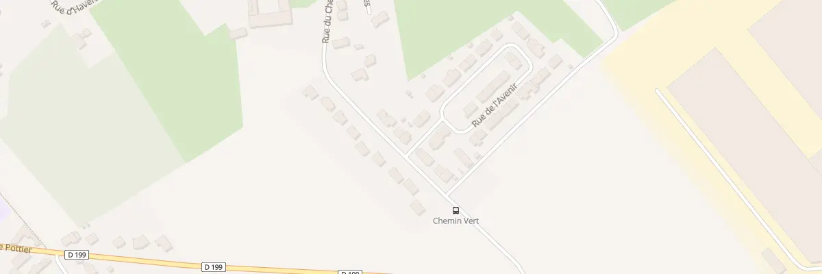 Plan du 9 Rue du Chemin Vert à Wardrecques