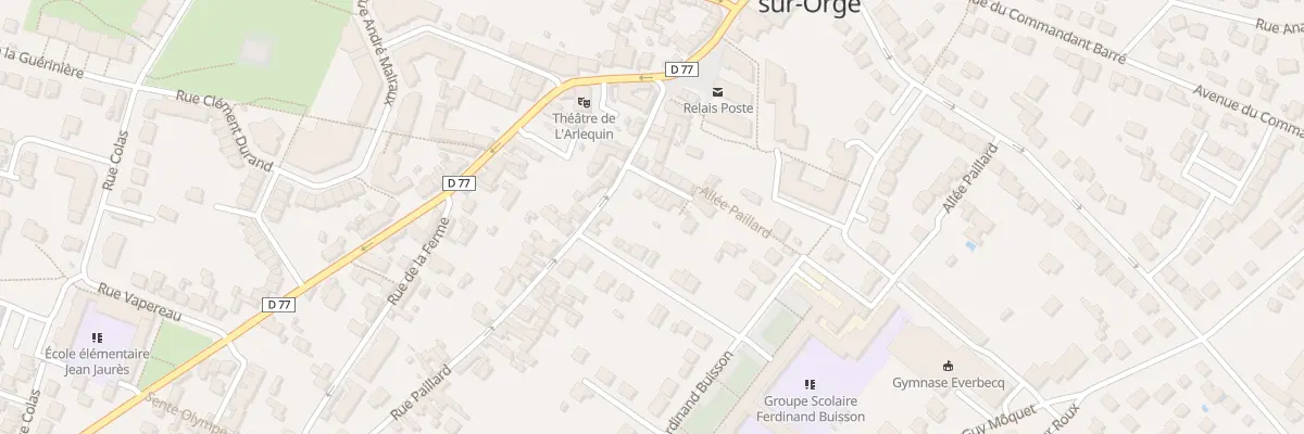 Plan du 10 All Paillard à Morsang-sur-Orge
