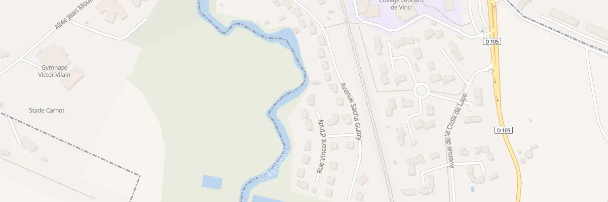 Plan du 2 Rue Vincent d’Indy à Guigneville-sur-Essonne