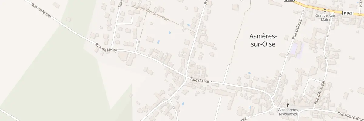 Plan du 18 Rue de Gouvieux à Asnières-sur-Oise