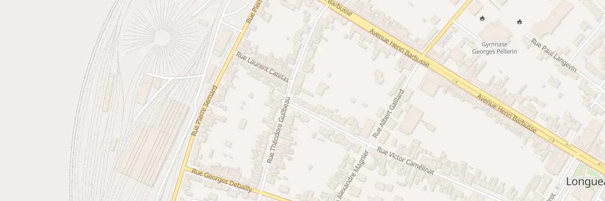 Plan du 1B Rue Victor Camélinat à Longueau