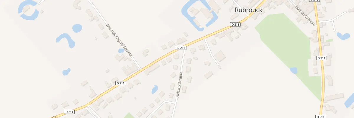 Plan du 419 Rte de Broxeele à Rubrouck