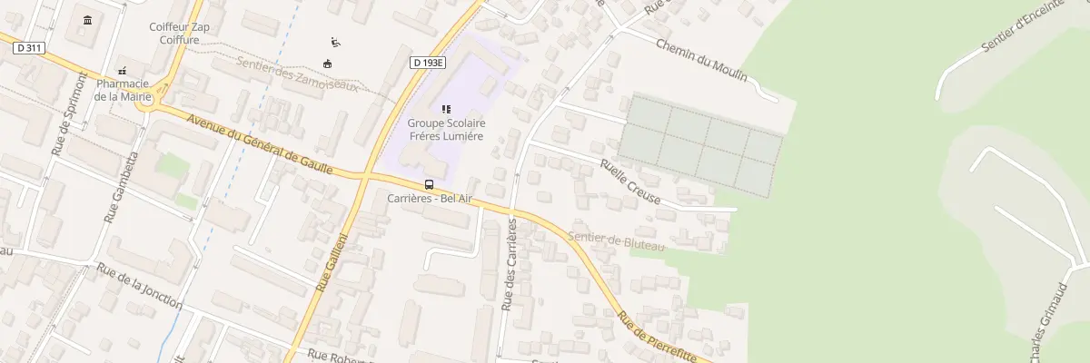 Plan du 2 Rue du Bel-Air à Montmagny