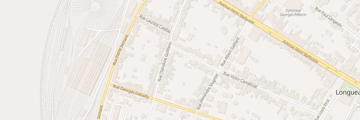 Plan du 33 Rue Theodore Guilbeau à Longueau