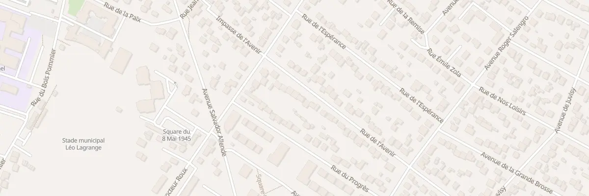 Plan du 6 Rue de l’Avenir à Morsang-sur-Orge