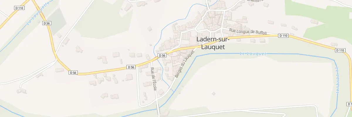 Plan du 3. Rue de l’Epicerie à Ladern-sur-Lauquet