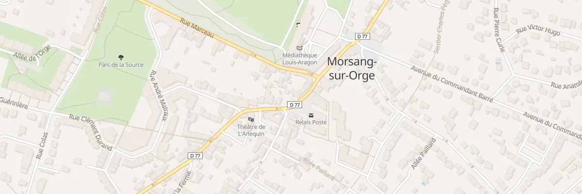 Plan du 20 Rue Jean Raynal à Morsang-sur-Orge