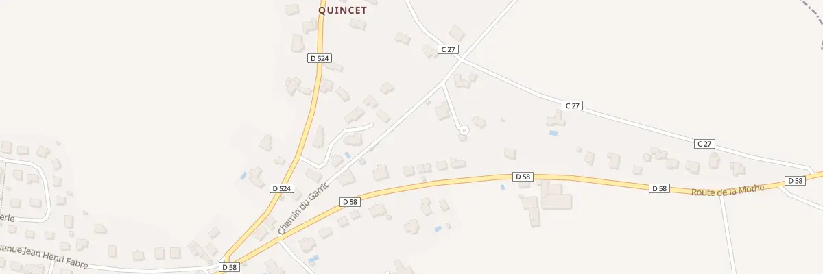 Plan du 15 Rte de la Mothe à Naucelle