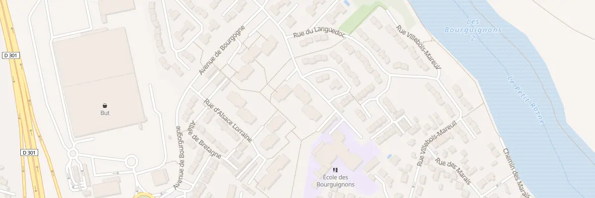 Plan du 3 Rue Alsace Lorraine à Ézanville