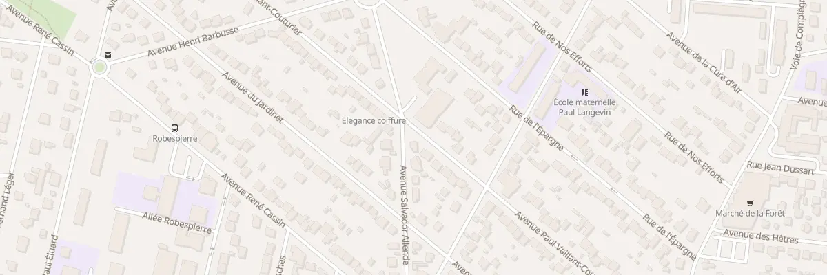 Plan du 55 Av Salvador Allende à Morsang-sur-Orge