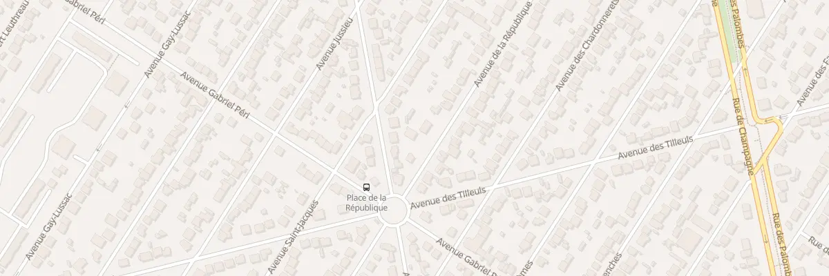 Plan du 117 Av de la Republique à Savigny-sur-Orge