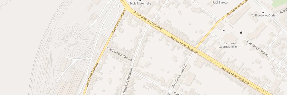 Plan du 13T Rue Theodore Guilbeau à Longueau