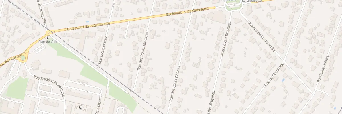 Plan du 23 Rue des Clairs-chênes à Morsang-sur-Orge