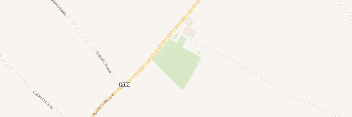 Plan du 8 Rte du Nieppe Cd 110 à Pitgam