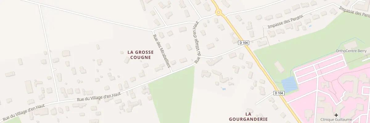 Plan du 16 Rue du Village d’En Haut à Saint-Doulchard