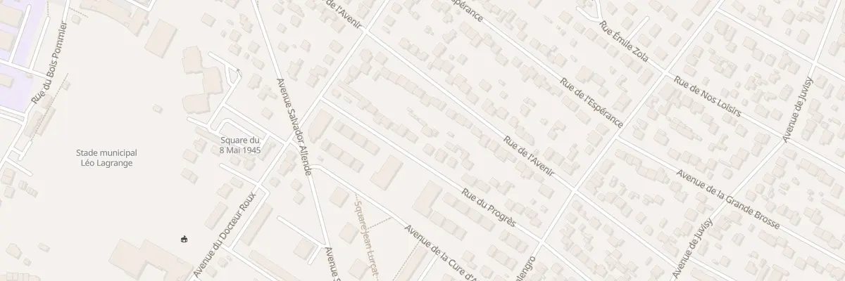 Plan du 11T Rue du Progres à Morsang-sur-Orge