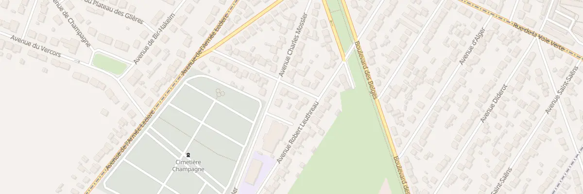 Plan du 3 Av Denfert Rochereau à Savigny-sur-Orge