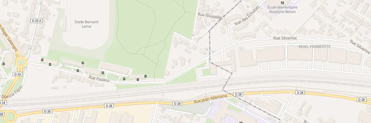 Plan du 35 Rue Pasteur à Villetaneuse