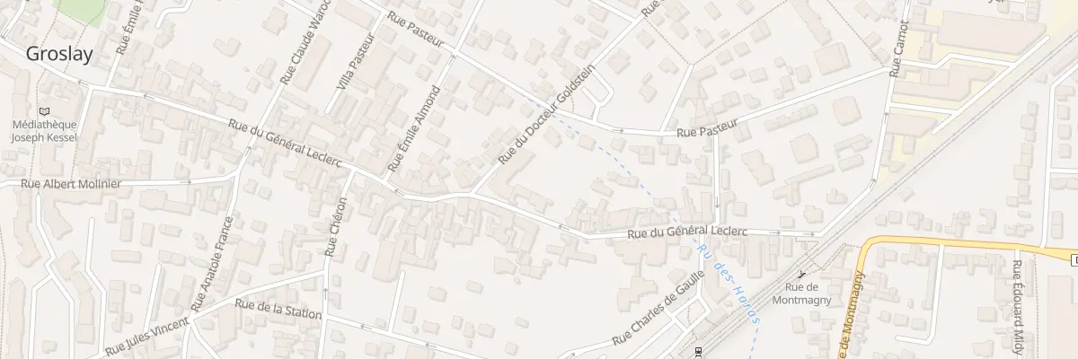 Plan du 67 Rue du Général Leclerc à Groslay