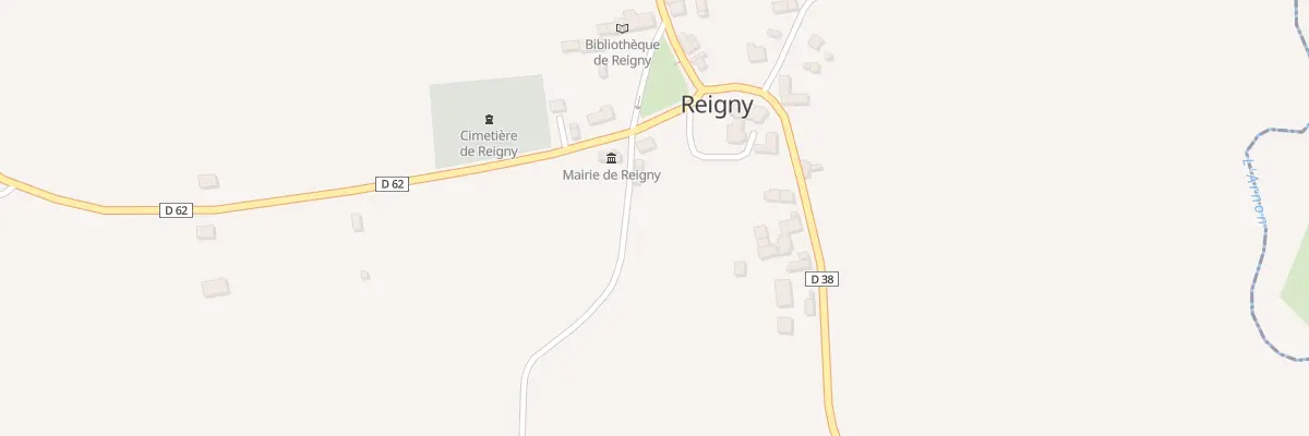 Plan du 19 Le Bourg à Reigny