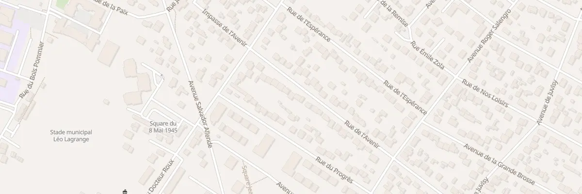 Plan du 6T Rue de l’Avenir à Morsang-sur-Orge