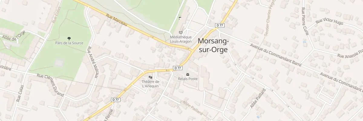 Plan du 16 Rue Jean Raynal à Morsang-sur-Orge